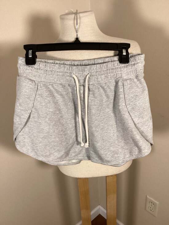 Aerie Pants - Aerie Take It Easy Heather Gray Sweat Shorts
